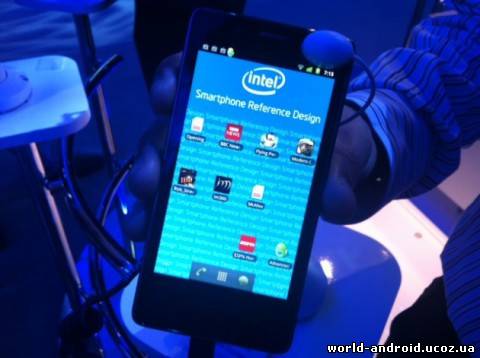 Intel подготовила ОС Android 4.1 Jelly Bean для смартфонов с процессором Atom